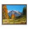 Stupell Industries Autumnal Mountain Valley Framed Floater Canvas Wall Art Design by Andrew Kiss